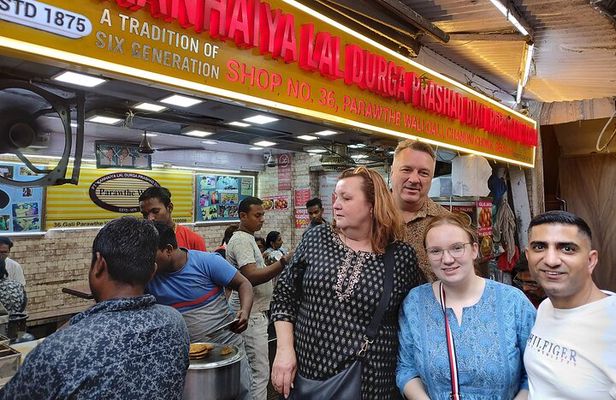 3-hour Old Delhi Heritage Walking tour with Rickshaw Ride