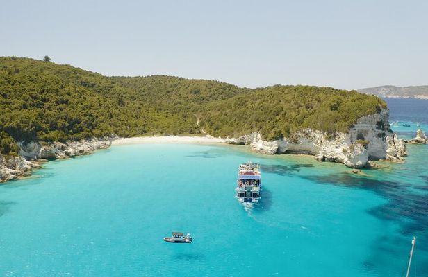 Private Cruise to Paxos, Antipaxos & Blue Caves from Karavostasi