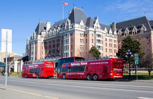 24 Hour Hop-On, Hop-Off Double Decker Victoria City Tour