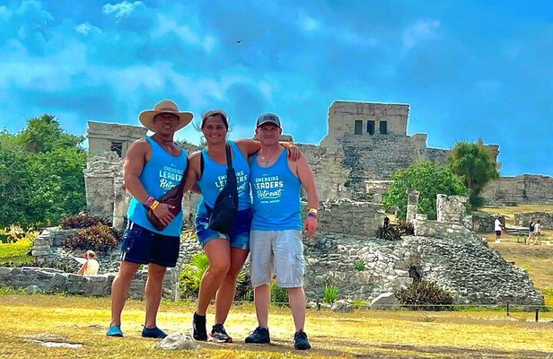 Tulum ruins Land and Air, Cenotes snorkeling and Tequila!