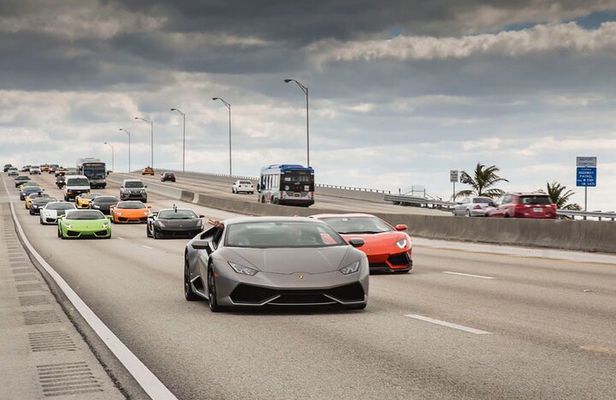 8 Hours Exotic Car Rally Experience - Miami-Islamorada-Miami, FL