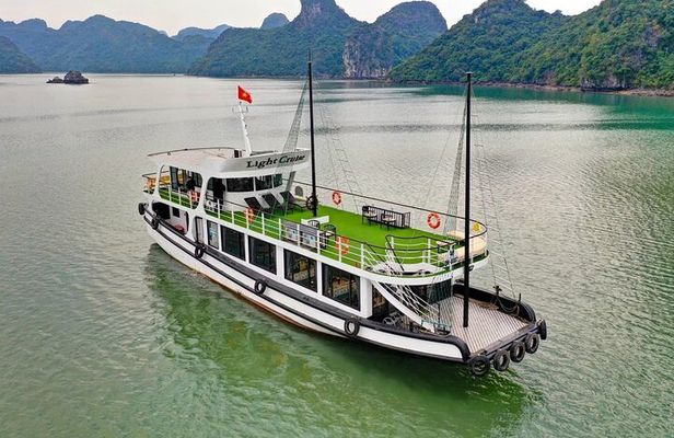 Light Cruise - Halong Deluxe Day Cruise with Small Group on Boat