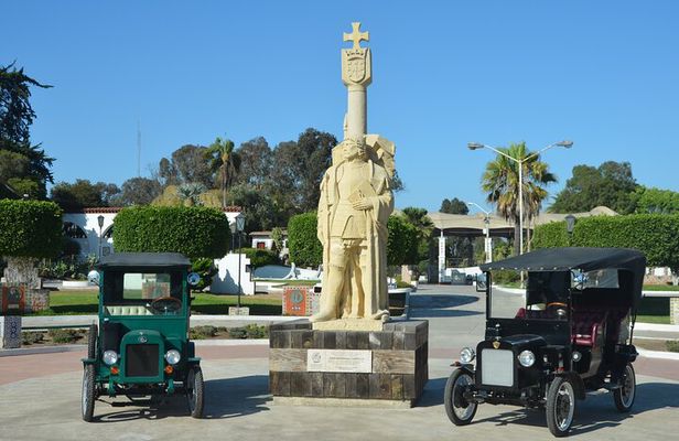 Trip to La Bufadora Blowhole and City Tour on Model T Replica Car