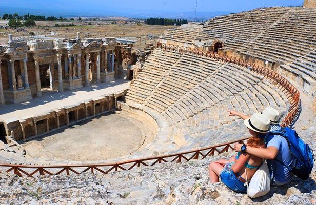 From Kemer Pamukkale, Hierapolis & Salda Lake Day Trip