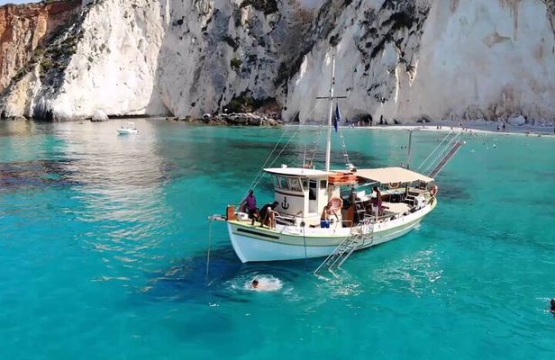 Cruise to White Rocks & Xi Beach with lunch and wine