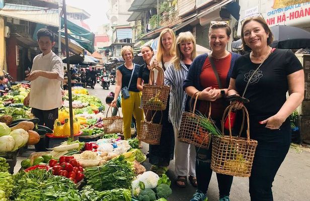 Hanoi Cooking Class: Local Market, Local Food & Local Restaurant.
