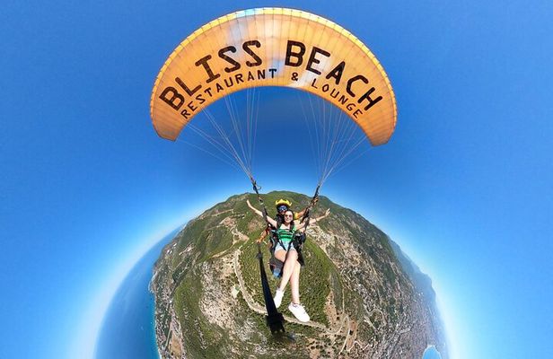 Tandem Paragliding in Alanya, Antalya Turkey with a Licensed Guide