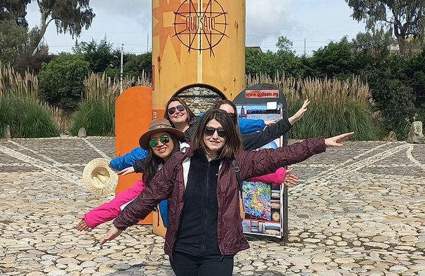 Otavalo Market, Art and Music with Middle of the World (Sundial)