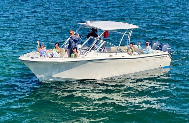 Private Charter 28ft Grady White. Stingrays, Snorkeling, Starfish