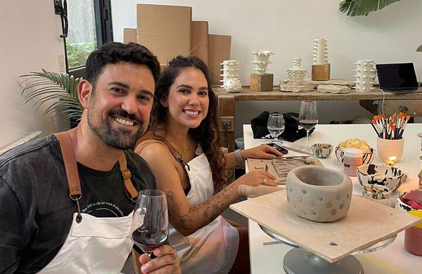 Wine & Pottery Class For Beginners in Buenos Aires Argentina