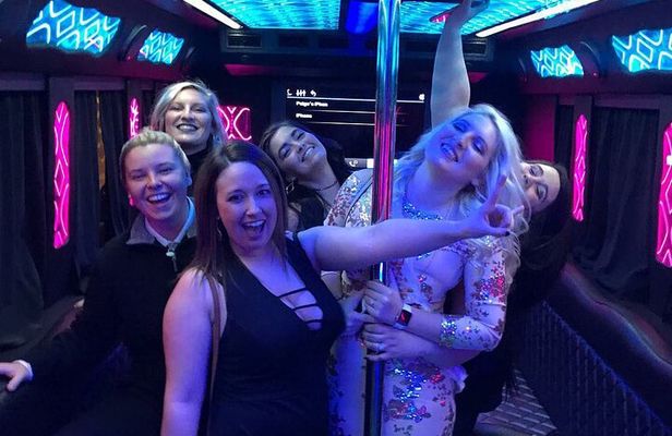 Private Party Bus Tour of the Las Vegas Strip Champagne Toast