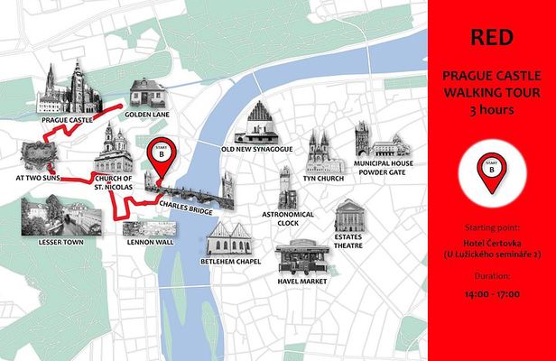 Private Walking Tour: From Charles Bridge to Prague Castle