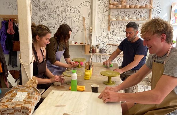 Ceramic and Pottery creative Workshop with two local artists