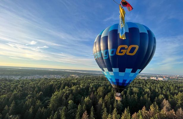 Hot Air Balloon Flight over Vilnius or Trakai