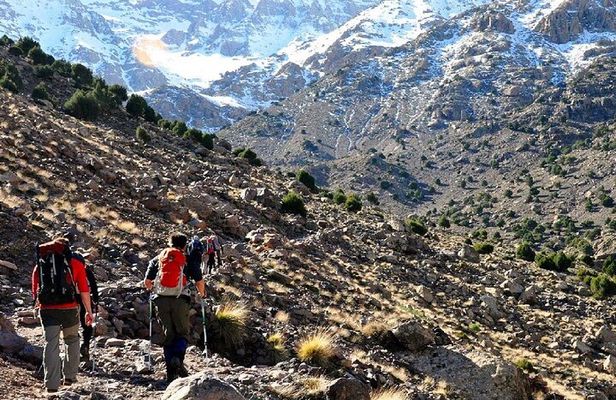 Climb Mount Toubkal Dinner In Agafay Desert