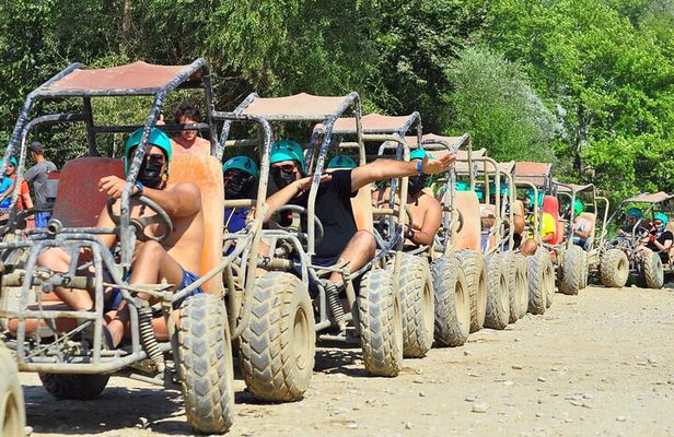 3 in 1 Whitewater Rafting, Buggy/Quad Ride and Zipline with Lunch
