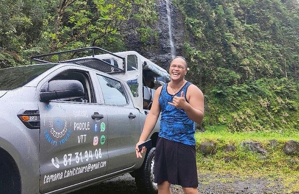 Découvrez le Mana durant la traversée de Tahiti en 4x4 Safari