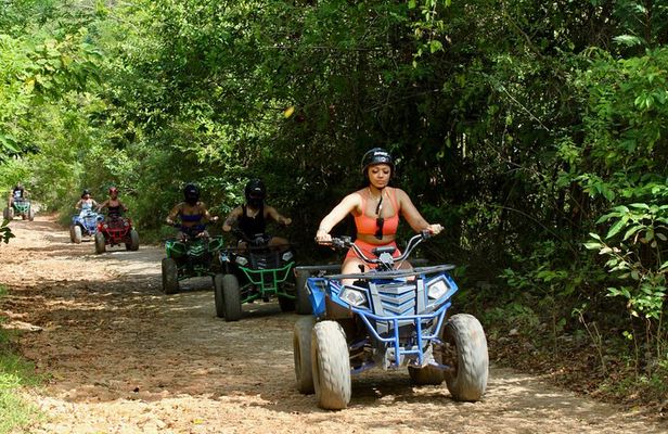 ATV, Zipline, Dunn’s River, Bamboo Rafting & Horseback in Jamaica