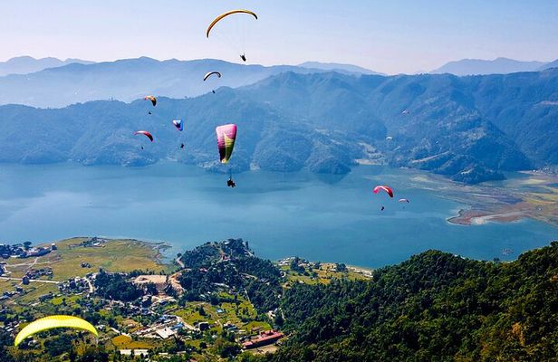 Pokhara in 5 Hours: Lake, Museum, Cave, Falls & Pagoda Hill