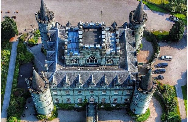 Inverary Castle, Historic Sights and Scenic Beauty from Oban