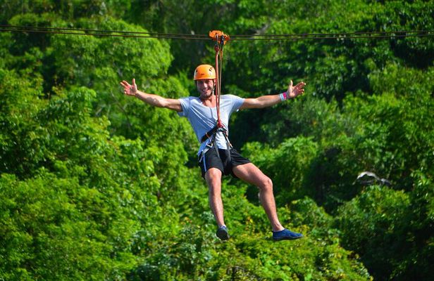 Buggy Ride, Zipline Mega Splash and Waterfall Pool + Lunch Combo
