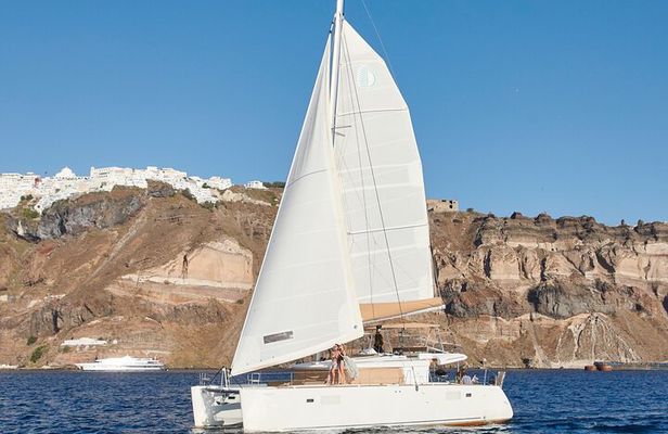 Santorini Private Catamaran Cruise
