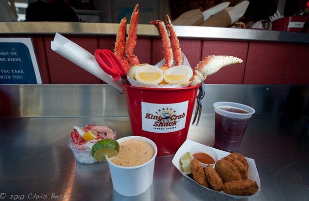 Ultimate Whale Watch and Tracy's Crab Shack Combo