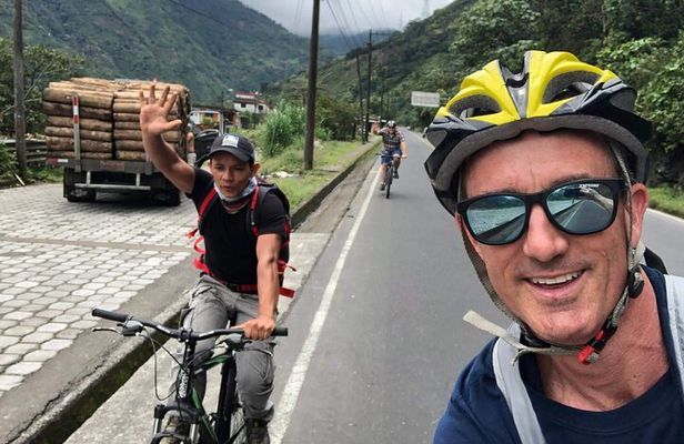 Waterfalls rute trip, by bike