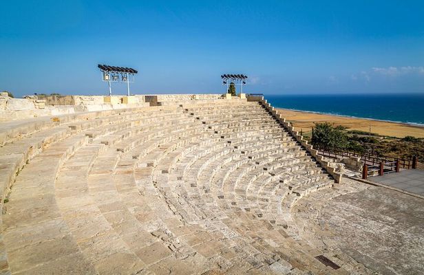 Ancient Kourion Tour with Paphos Town from Ayia Napa & Protaras