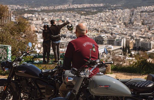 VIP 90" Private Sidecar Tour of Athens Acropolis & Lycabetus