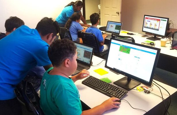 Kids Code Camp Innovative STEM Activity in Fiji