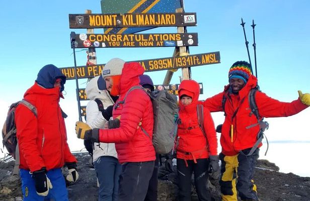 Mountain Kilimanjaro Climbing 6 Days Machame Route