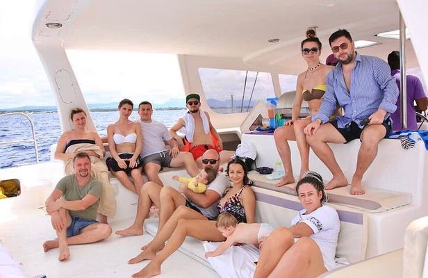 All Inclusive Catamaran To Ile Aux Cerfs And Waterfall Visit