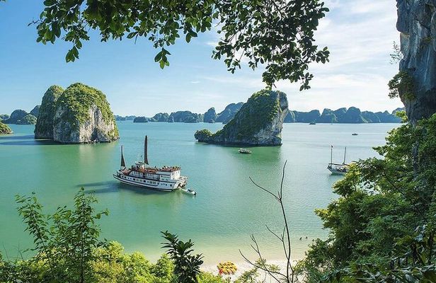 Garden Bay Cruises - Traditional Wooden Boat to Bai Tu Long Bay