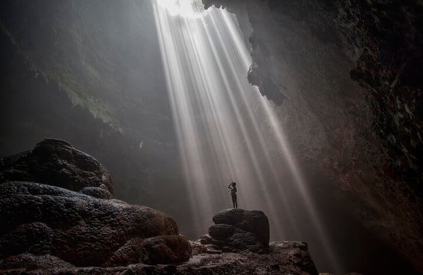 Jomblang Cave, Pindul Cave and Oyo River Tour
