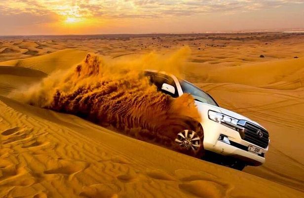 4X4 Dubai Desert Safari with BBQ Dinner and Lot More