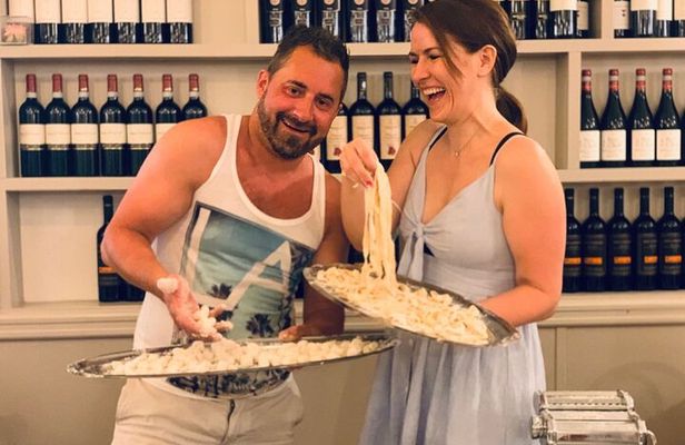 Rome Pasta & Tiramisu Making Class with Fine Wine