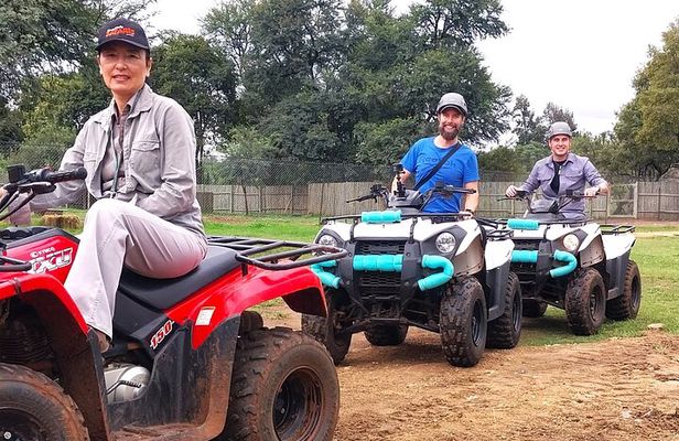 Roar through the bush Quadbike Safari Adventure near Johannesburg