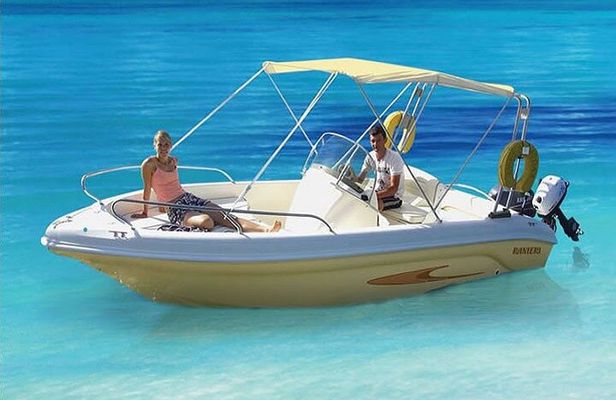 BOAT RENTAL 2h,4h,6h or 8h from Hersonissos CRETE