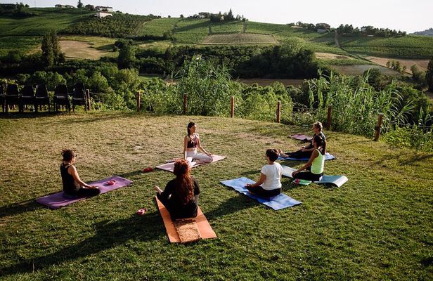 Yoga in Nature in Langhe Roero and Monferrato