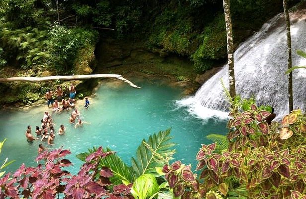 Blue Hole Secret Waterfall And Highlight Tour