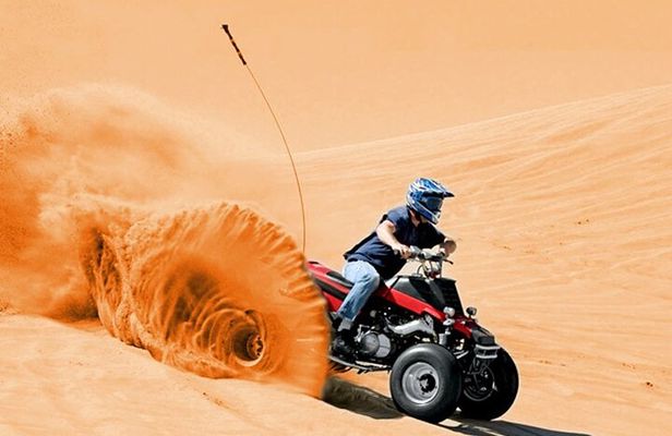 Dubai Desert Safari Sharing with Quad, Shows, Camel and Dinner