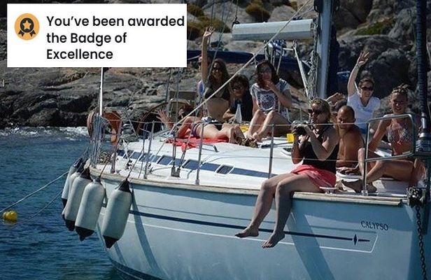 SAILING full day island DIA with lunch from Heraklion CRETE