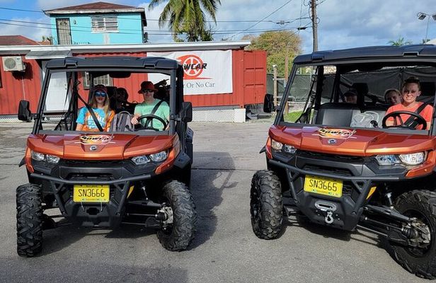 Nassau Narrated Jeep tour with Full Bahamian Lunch and Drink