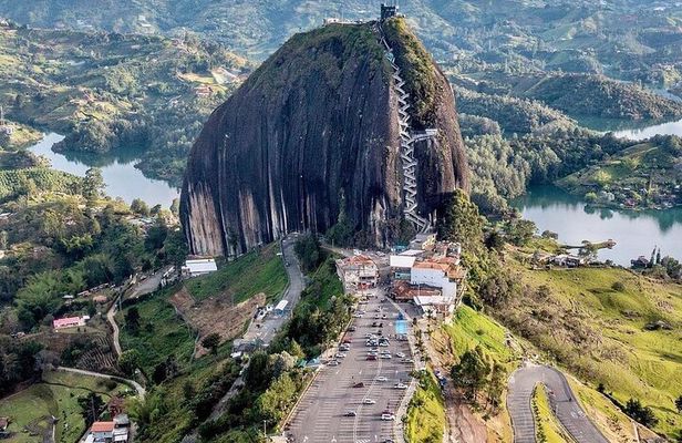 Full day to the Stone of the Peñol and Guatape from Medellin