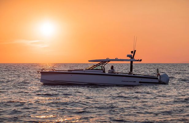 Corfu Island Sunset Cruise on Speed Boat