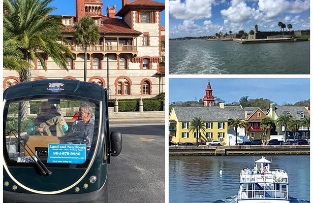 St Augustine Boat and Golf Cart Tour