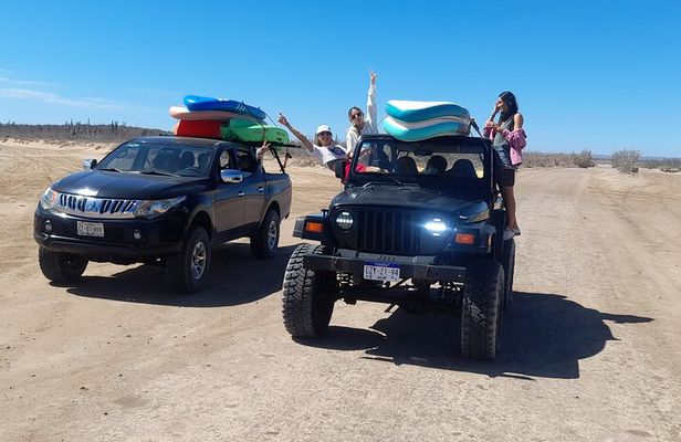 Half Day Sandboarding and Paddleboarding Experience in La Paz