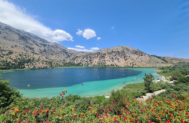 From Chania Private half day Winery-Olive factory-Kournas lake