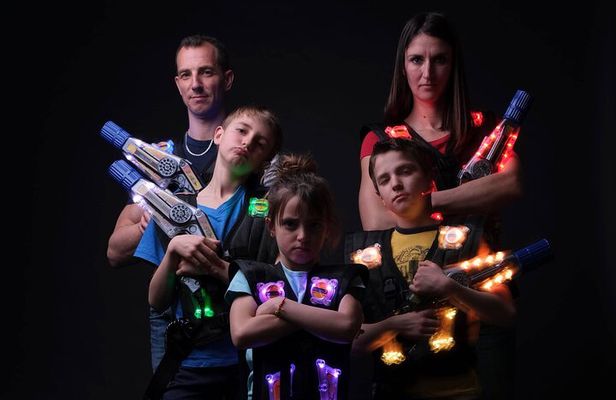 3 rounds of Zone Lasertag in Berlin